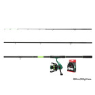 Feederový set Delphin GreenFEED 300cm/100g