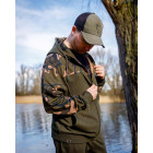 MIKINY FOX LW KHAKI/CAMO SPLIT ZIP HOODY